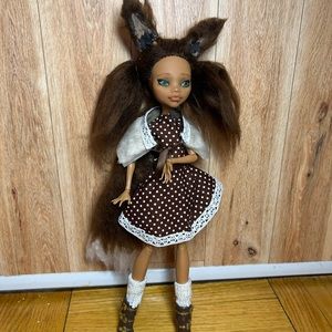 Custom Monster High Doll Eevee from Pokémon